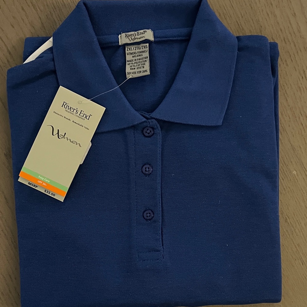 Rivers End Women's Blue Polo Shirt